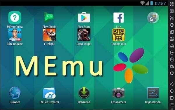Phần mềm giả lập Android cho PC - Memu