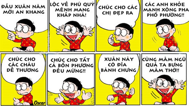 Thơ chúc tết hài hước hay nhất