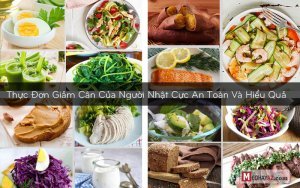 Thực đơn giảm cân của người Nhật cực an toàn và hiểu quả