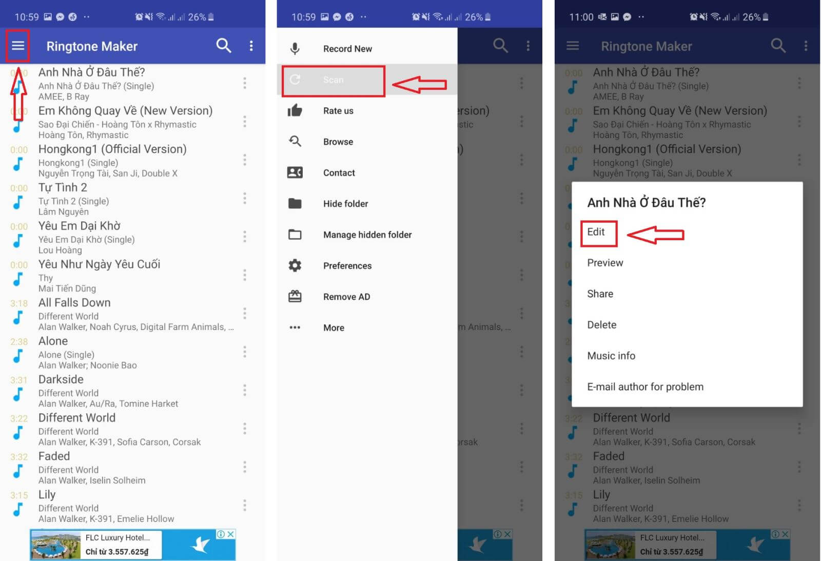 Ringtone Maker ứng dụng cài nhạc chuông cho android miễn phí và dễ dàng