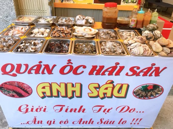 Ốc Anh Sáu - Những quán ốc ngon ở quận 4