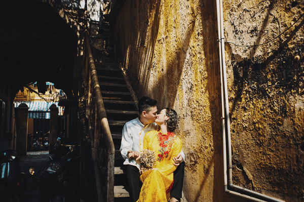 Chụp ảnh cưới ngoại cảnh đẹp tại Hà Nội