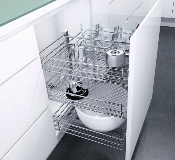 Giá chai lọ dao thớt gia vị được thiết kế hiện đại và đẳng cấp