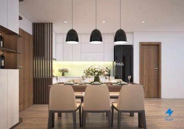 Kính ốp bếp màu vàng tạo cảm giác thoải mái và tràn đầy năng lượng