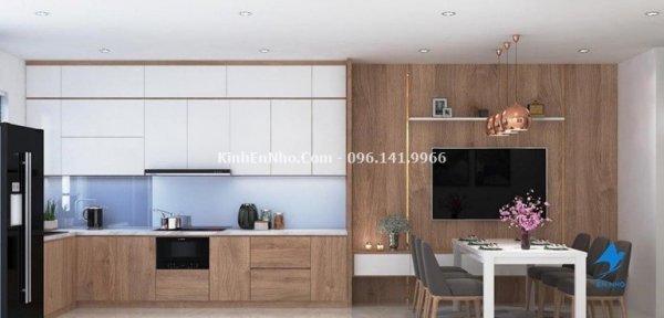Mách bạn chọn 3 Mẫu kính ốp bếp đẹp nhất hiện nay