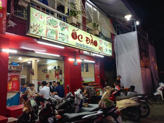 Những quán ốc nổi tiếng quận 4 - Ốc Đào