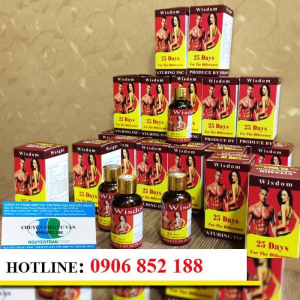 Tăng cân với vitamin Wisdom Weight