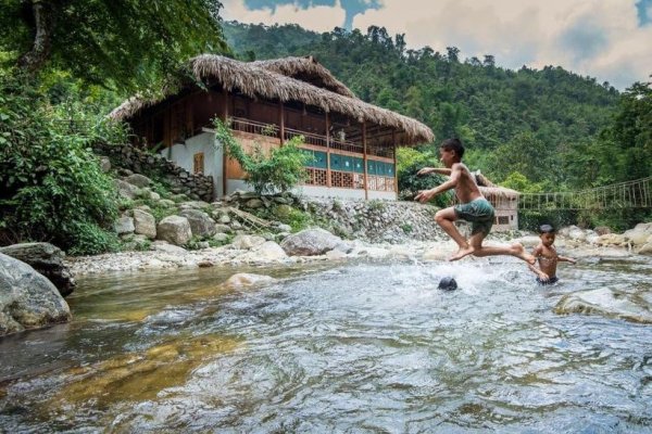 Homestay đáng yêu gồm 7 phòng đôi và 2 phòng gia đình, phòng nào cũng được bày trí đầy đủ tiện nghi