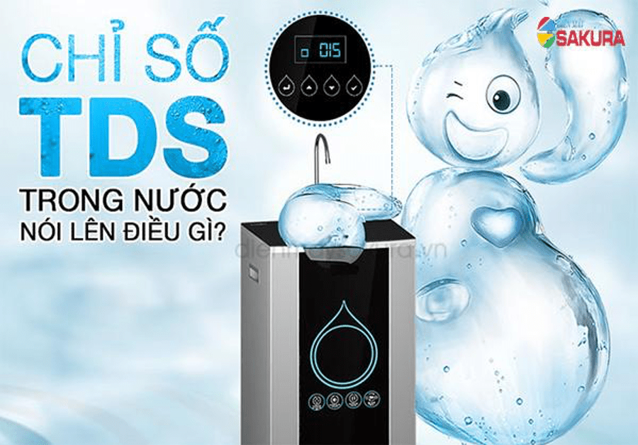TDS của nước cho biết điều gì? Chỉ số TDS của nước bao ...