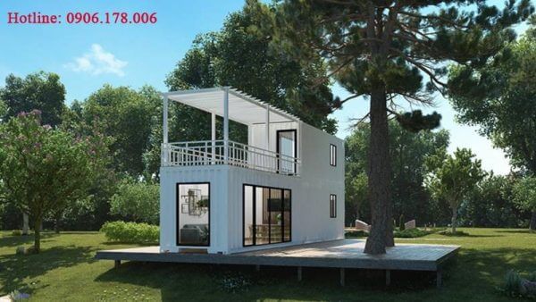 Nhà container sang chảnh với view nhìn đẹp