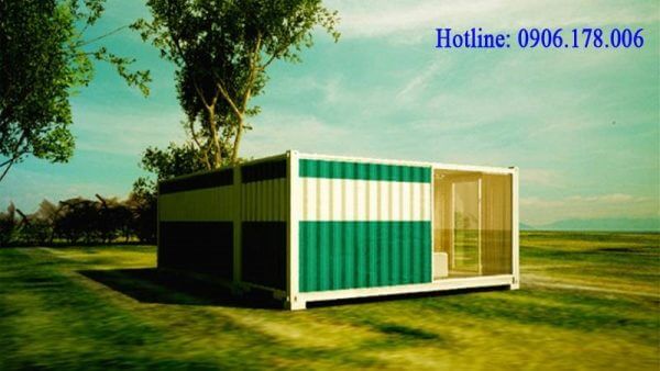 Nhà container với không gian mở 01
