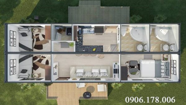 Nhũng kinh nghiệm chọn nhà bằng container đẹp