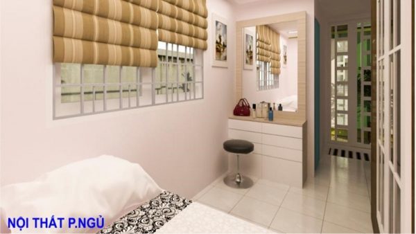 Phòng ngủ nhà container với vẻ ngoài sang trọng