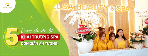 Trang trí khai trương Spa tạo ấn tượng