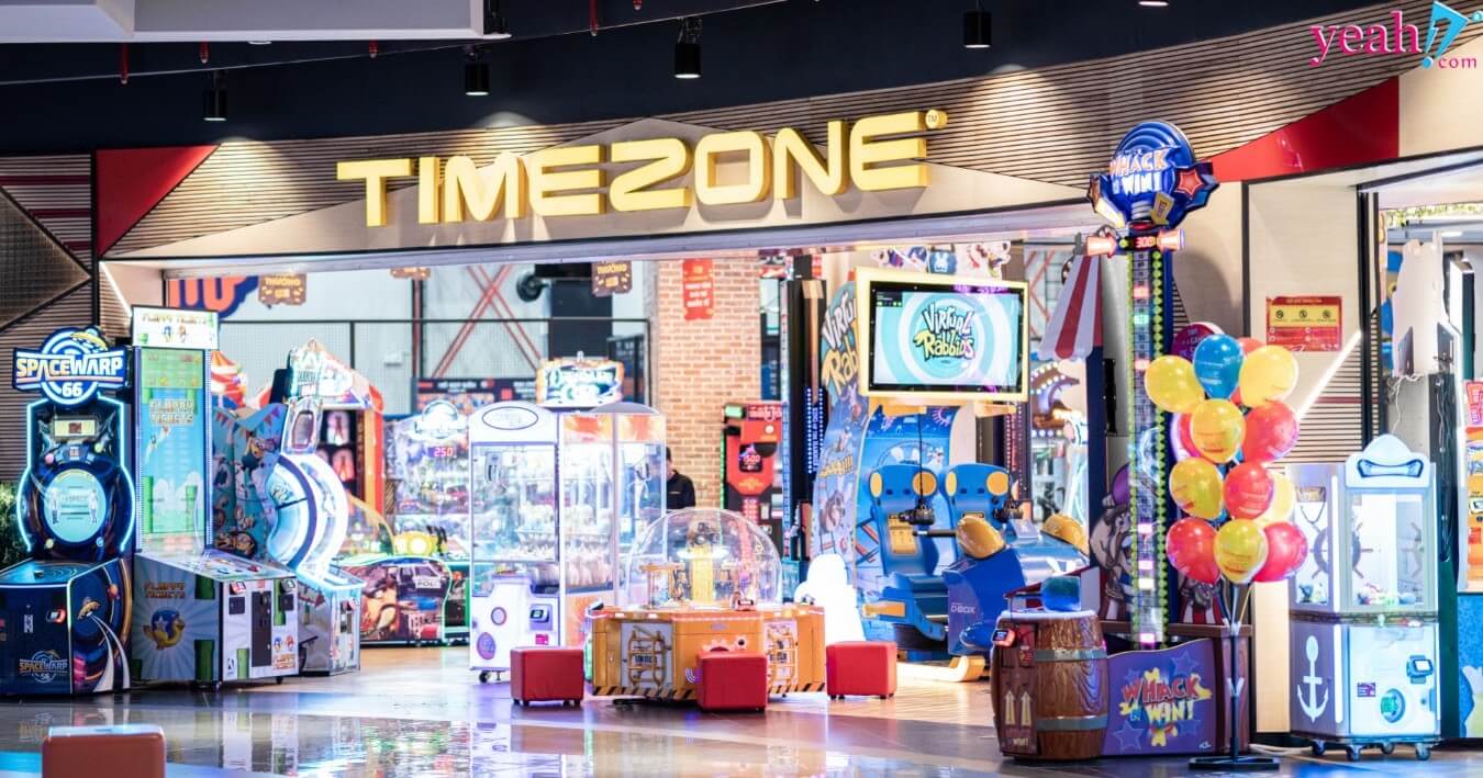 Hơn 90 dòng máy game Arcade tại Timezone đang chờ bạn đấy nhé