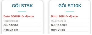 Các hủy gói ST5K của 4G 5G Viettel