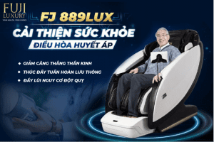 3 LÝ DO TẠI SAO BẠN NÊN SỬ DỤNG GHẾ MASSAGE FUJI LUXURY?