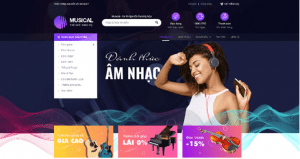 Thiết kế website nghe nhạc giá rẻ, chất lượng cao