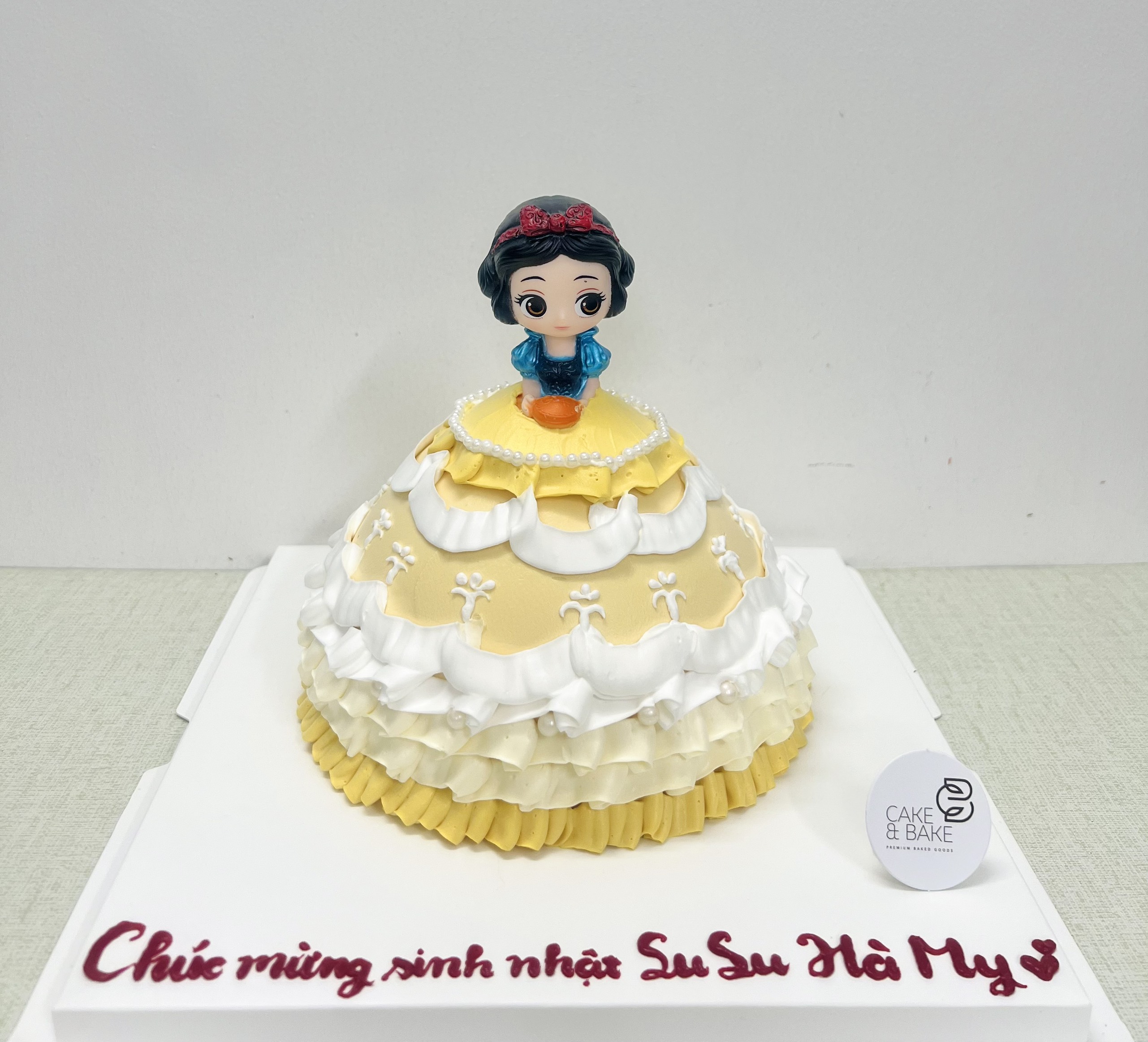 Bánh sinh nhật đáng yêu công chúa