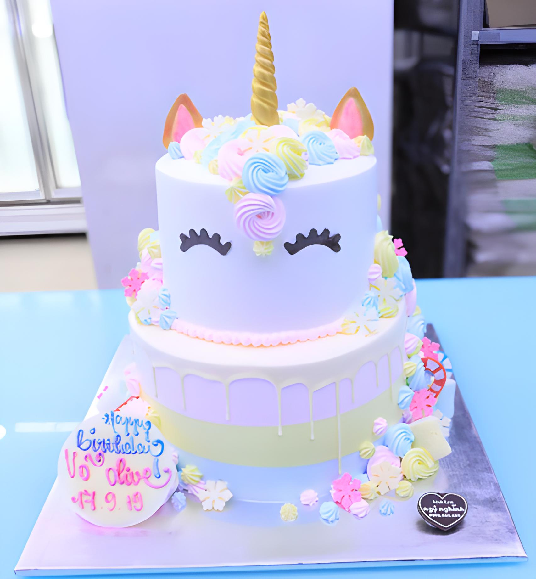 Bánh sinh nhật đáng yêu, dễ thương