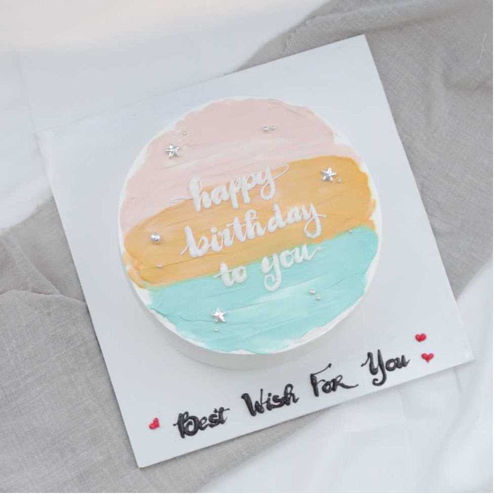 Bánh sinh nhật đơn giản nhưng ý nghĩa