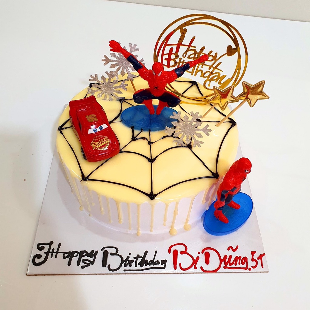 Bánh sinh nhật spider man