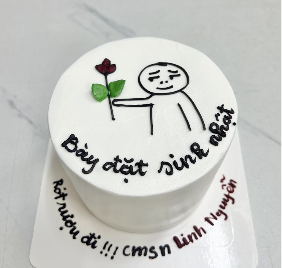 Bánh sinh nhật tặng đồng nghiệp