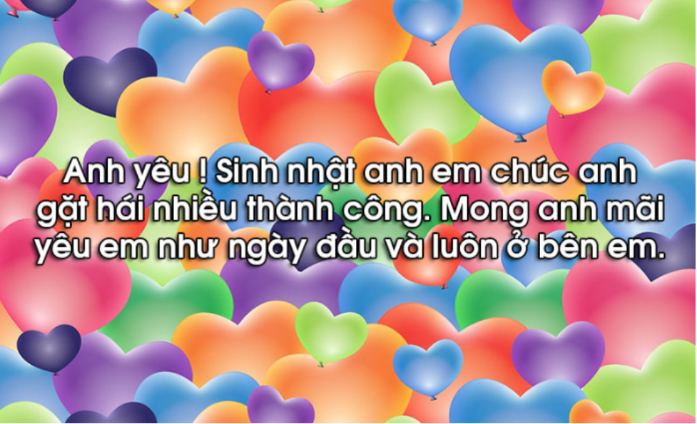 Hình ảnh chúc mừng sinh nhật chồng yêu