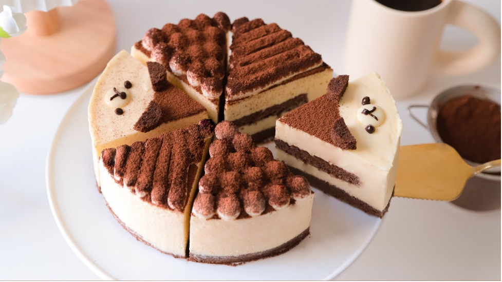 Mẫu bánh sinh nhật tiramisu