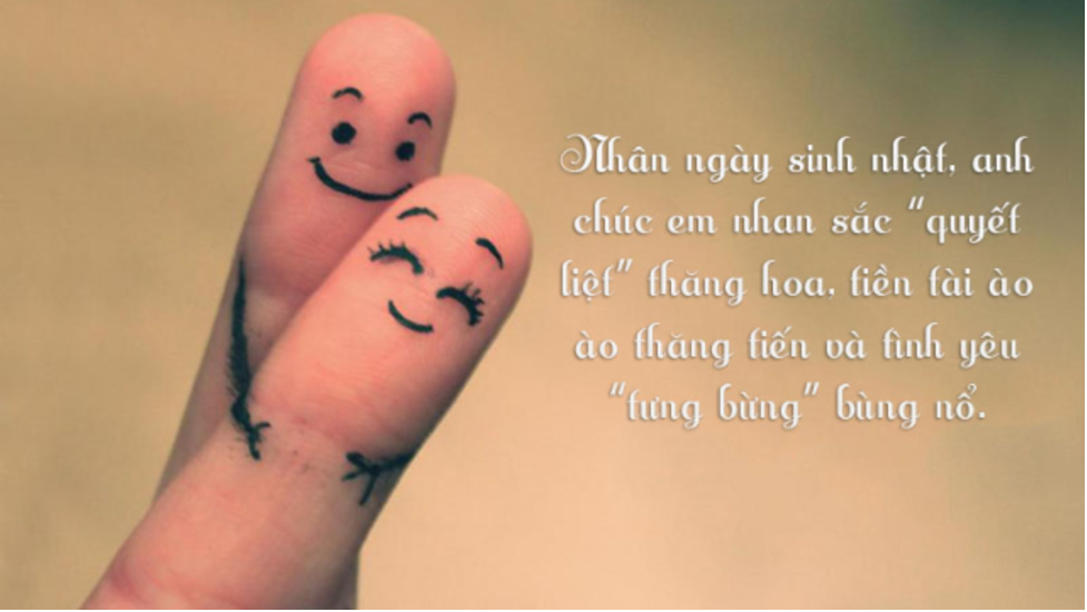 Mẫu thiệp chúc mừng sinh nhật người yêu ý nghĩa