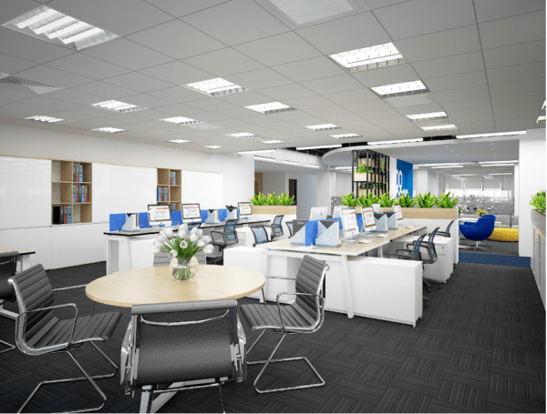 Máng đèn giúp tăng hiệu suất chiếu sáng cho bóng LED